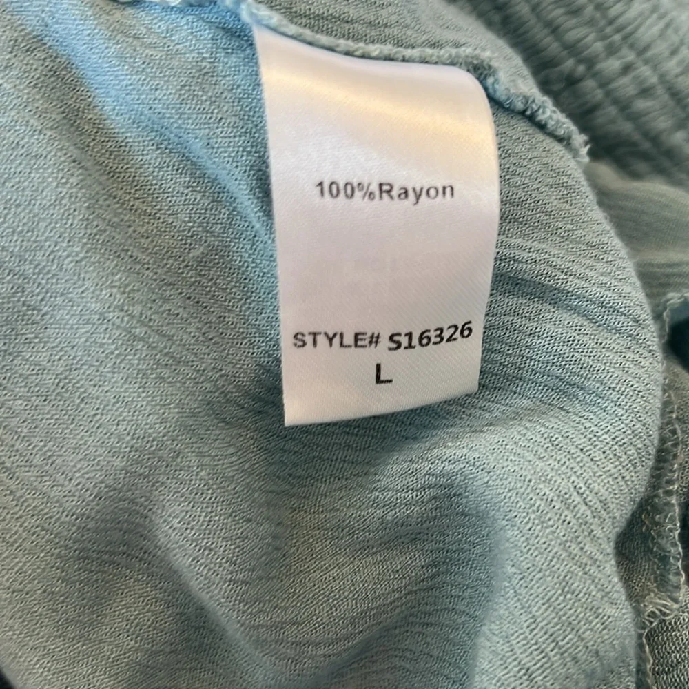 Mustard Seed Ruffled Teal‎ Skirt - Picture 8 of 8